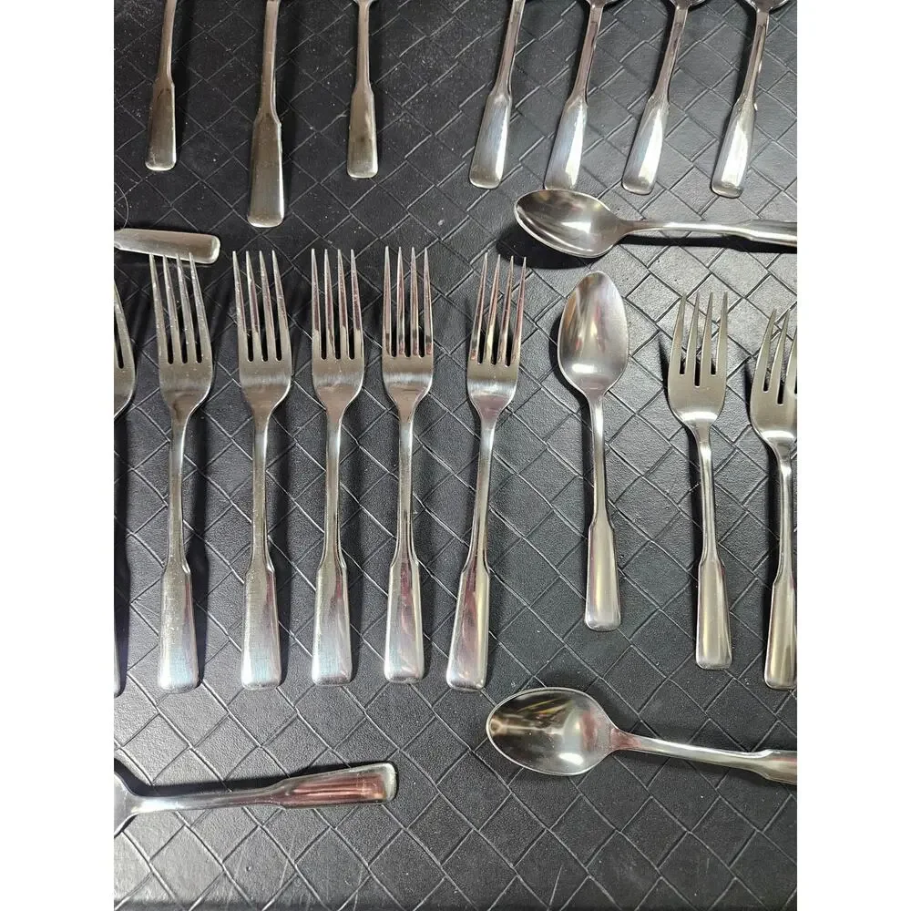 Vintage Rogers Stainless by Oneida Flatware Set 49 Pc Service for‎ 8